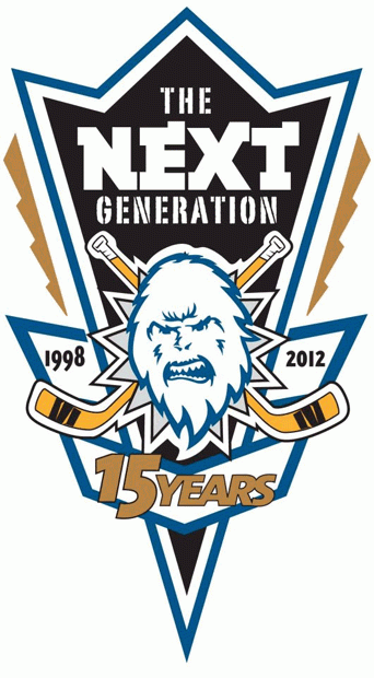 kootenay ice 2012 anniversary logo iron on transfers for T-shirts